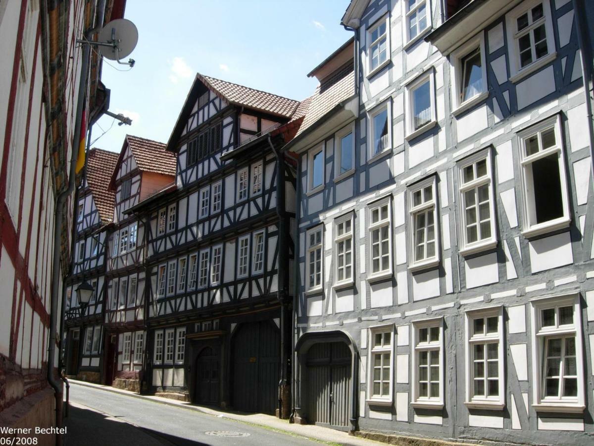 Ferienwohnung Historischer Marktplatz Spangenberg Exterior foto
