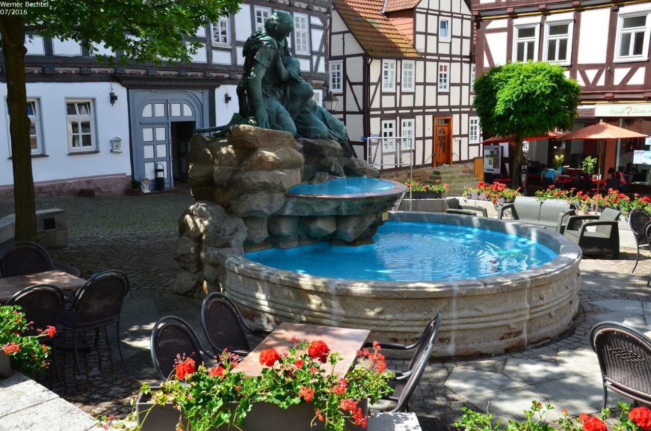 Ferienwohnung Historischer Marktplatz Spangenberg Exterior foto